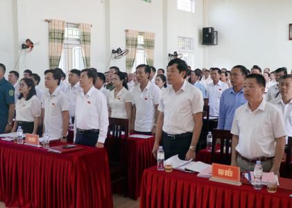 Kỳ họp thứ 23 HĐND xã Nghĩa Hưng: Thông qua 4 nghị quyết quan trọng